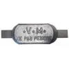 Anode à souder zinc US MIL L250mm