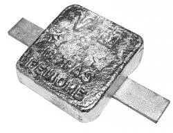 Anode à souder zinc US MIL L80mm