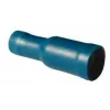 Boîte 100 cosses cône femelle 4mm bleue - standard