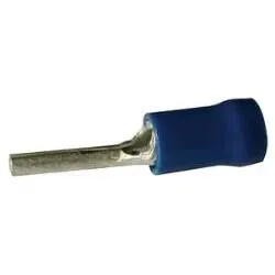 Boîte 100 cosses pointe 2mm bleue