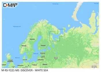 Carte C-MAP® Discover™ Mer Blanche