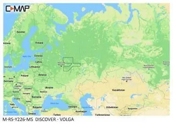 Carte C-MAP® Discover™ Volga : Rybinsk / Tchebok / Sary-Oka