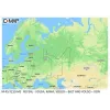 Carte C-MAP® Reveal™ Volga / Kama / Volga Baltique / Fleuve Don