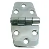 Charnière inox poli 75x74x2mm