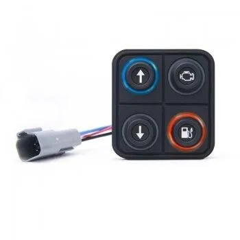 Clavier de commande Powerkey Pro 4 touches Ø24mm