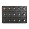 Clavier de commande Powerkey Pro à 15 touches de Ø15mm, avec protocole CANopen, sans ses pastilles gravées