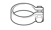 Collier d'échappement Ø24 mm