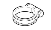 Collier d'échappement Ø30-33 mm