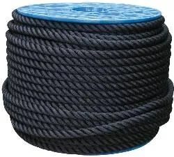 Cordage noir D=8 mm