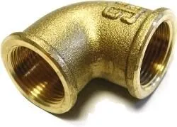 Coude femelle laiton 3/4''