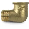 Coude mâle/femelle laiton 1/2''
