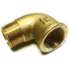 Coude mâle/femelle laiton 3/4''