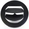 Diffuseur orientable / obturable Ø60mm noir