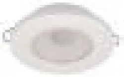 Downlight LED rond - TED C 2W 9-32Vdc - Enjoliver blanc - Blanc chaud - 100° - IP40