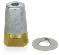 Ecrou anodique avec frein Ø30mm, 20x150mm
