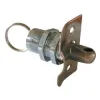Fermeture à piston en laiton chromé