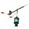 FEU LED SERIE 580 TRICOLORE + MOUILLAGE carter noir + Adaptateur WINDEX