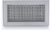 Grille de soufflage Alu 400x200
