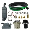 Kit accessoires pour groupe électrogène Ø 45 mm (gaz) / Ø 16 mm (eau)