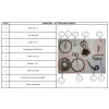 Kit Révisison HYDRONIC D4WSC 12V (25 2096 - 25 2221 - 25 2257)