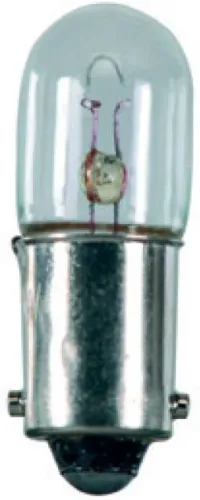 Lampe BA9S tube 12V 4W