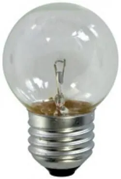 Lampe E27 sphère 24V 40W