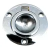 Lève-panneaux laiton chromé Ø60mm