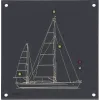 Module feux de navigation voilier 2 mâts