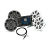 Pack KMC5 + 4 Haut-parleurs 6.5'' Sport + Antenne 6x25Wr + 20m câble HP