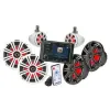 Pack Sport : KMC5 + 4HP 6.5''Led + 2 cônes 8'' Led + câble audio + Antenne