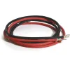 Paire de câble 25mm² 2m avec cosses