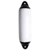 Pare-battage cylindrique blanc / 2 anneaux noirs Ø300 x L900mm