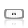 Plafonnier 34 LEDs 24Vdc - L: 135mm - Blanc chaud avec interrupteur tactile