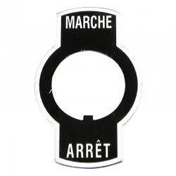 Plaquette Marche/Arrêt