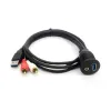 Prise USB & jack 3.5MM Charge, Data