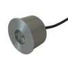 Projecteur LED barre de flèche PB50 - carter argenté- lumière blanche 3000K- 19°
