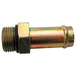 Raccord droit 3/4''-16UNF pour flexible 12mm