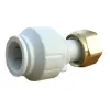 Raccord droit pour tube metal Ø15mm 3/4