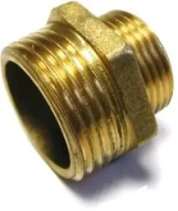 Réduction mâle/mâle laiton 1/2'' 3/8''