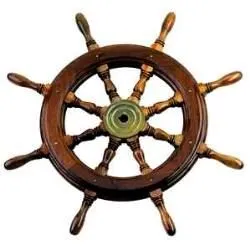 Roue bois Ø 420mm cône MO