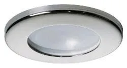 Spot halogène Ø72mm TEO inox poli 12V 10W