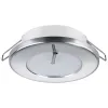 Spot LED Ø 72mm TED inox 10/30V blanc chaud - interrupteur