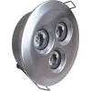 Spot satiné 3 POWERLED - 10-30V -  Ø 82mm - IP67