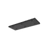 Support de montage en acier peint + vis à bois en acier inoxydable A2 + 2 sangles