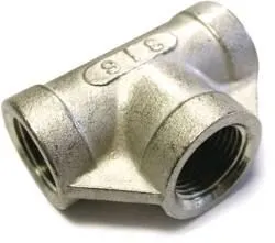 Té femelle inox 1/4''