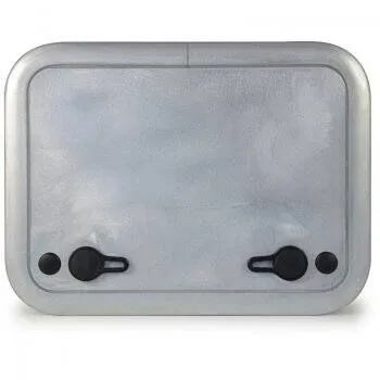 Trappe d’équipet en aluminium - Dim. ext.: 407 x 262mm