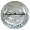 Trappe ronde 12'' en aluminium avec dormant acier (sans charnière)