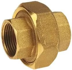 Union femelle/femelle laiton 1''