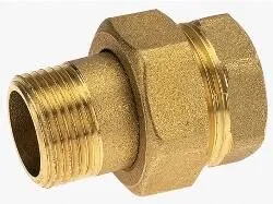 Union mâle/femelle laiton 1''