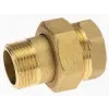 Union mâle/femelle laiton 1''1/2